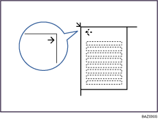 Illustration of setting the test pattern