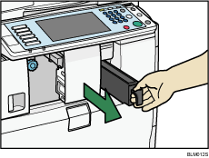 Punch waste box illustration