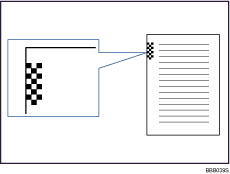 Illustration du marquage en damier