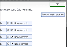 Ilustraci&oacute;n de la pantalla del panel de operaciones