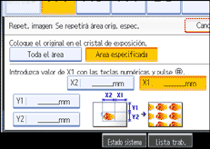 Ilustraci&oacute;n de la pantalla del panel de operaciones