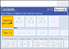 Ilustraci&oacute;n de la pantalla del panel de operaciones