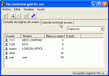 Ilustraci&oacute;n de la pantalla de la aplicaci&oacute;n