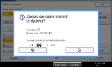 Ilustraci&oacute;n de la pantalla del panel de operaciones