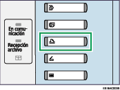 Ilustraci&oacute;n de la tecla Impresora