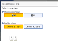 Ilustración del panel de operaciones