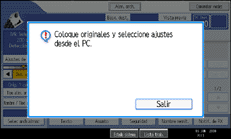 Ilustraci&oacute;n del panel de operaciones