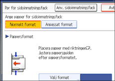 Bild av användarpanelen