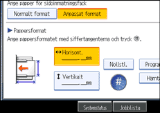 Bild av användarpanelen
