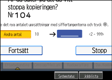 Bild av användarpanelen