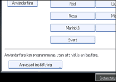 Bild av användarpanelen