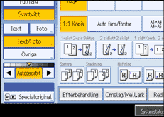 Bild av användarpanelen