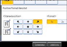 Bild av användarpanelen