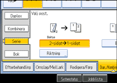 Bild av användarpanelen