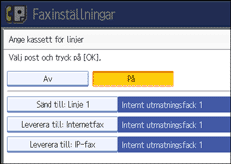 Bild på användarpanelen