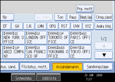 Bild på användarpanelen