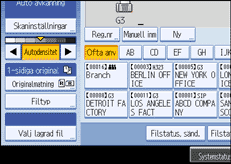 Bild på användarpanelen