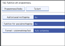 Bild på användarpanelen