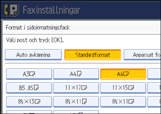 Bild på användarpanelen