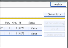 Bild på användarpanelen