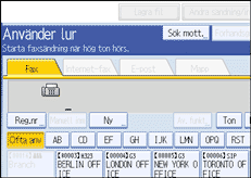 Bild på användarpanelen