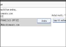 Bild på användarpanelen