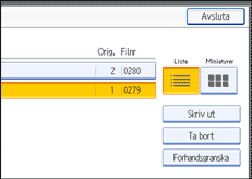 Bild på användarpanelen