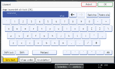 Bild av användarpanelen