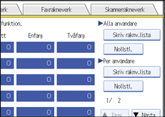 Bild på användarpanelen