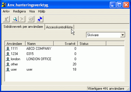 Bild av programskärm