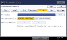 Bild på användarpanelen