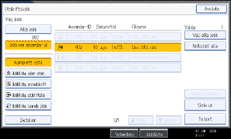 Bild av användarpanelskärm