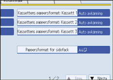 Bild av användarpanelskärm