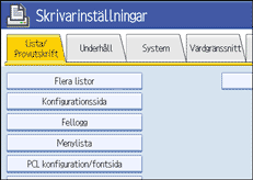 Bild av användarpanelskärm