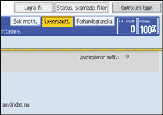 Bild på användarpanelens skärm