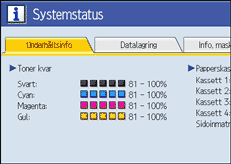 Bild av användarpanelen