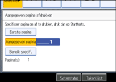 Schermafbeelding bedieningspaneel