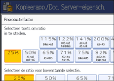 Schermafbeelding bedieningspaneel