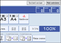 Schermafbeelding bedieningspaneel