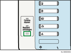 Illustratie van indicator Vertrouwelijk bestand