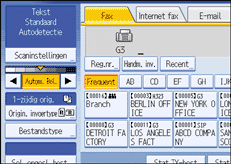 Schermafbeelding Bedieningspaneel