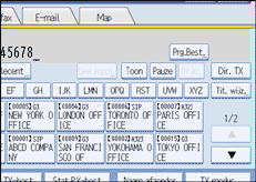Schermafbeelding Bedieningspaneel