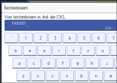 Schermafbeelding Bedieningspaneel