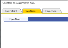 Schermafbeelding Bedieningspaneel