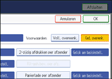 Schermafbeelding Bedieningspaneel