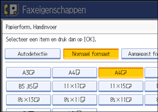 Schermafbeelding Bedieningspaneel