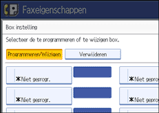 Schermafbeelding Bedieningspaneel