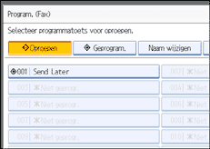 Schermafbeelding Bedieningspaneel