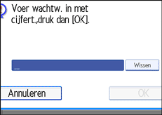 Schermafbeelding Bedieningspaneel