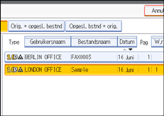 Schermafbeelding Bedieningspaneel